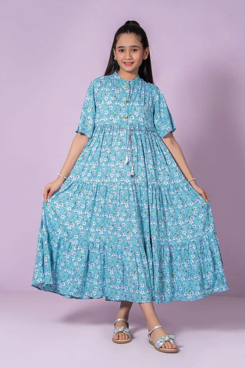 Boski Linen Printed Dress thumbnail