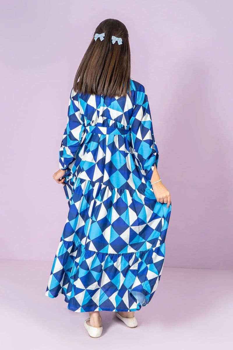 Digital Printed Poly Lawn Dress thumbnail