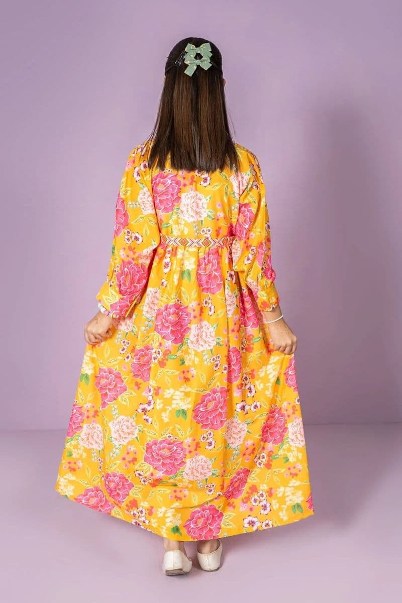 Digital Printed Poly Lawn Dress thumbnail