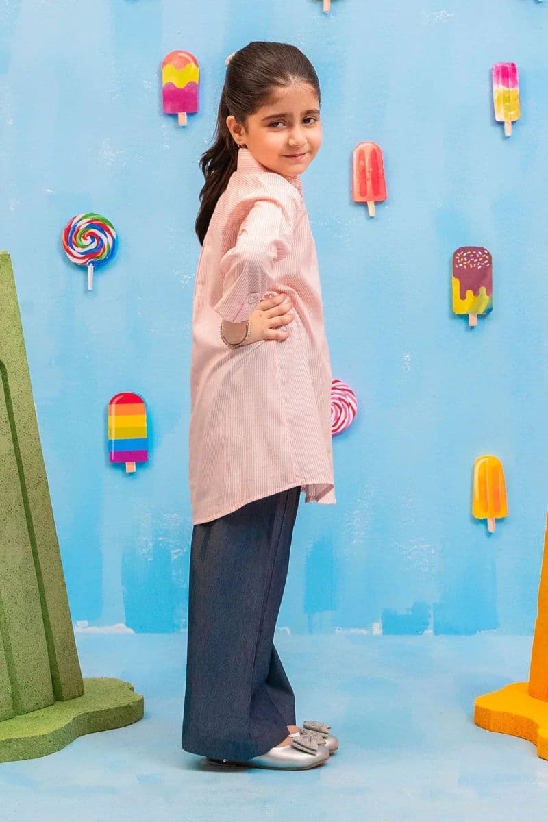 Pin Stripes Cotton 2 Pc Suit thumbnail