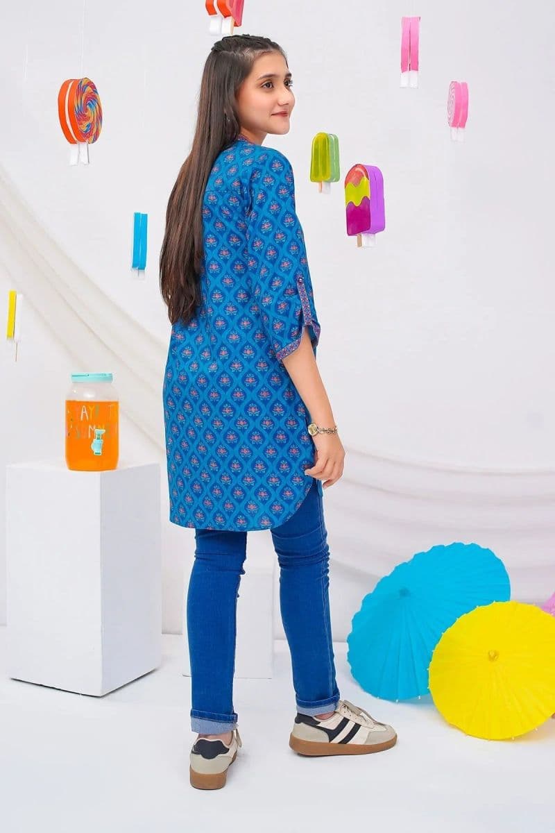 Cotton Lawn Digital Printed Kurta thumbnail