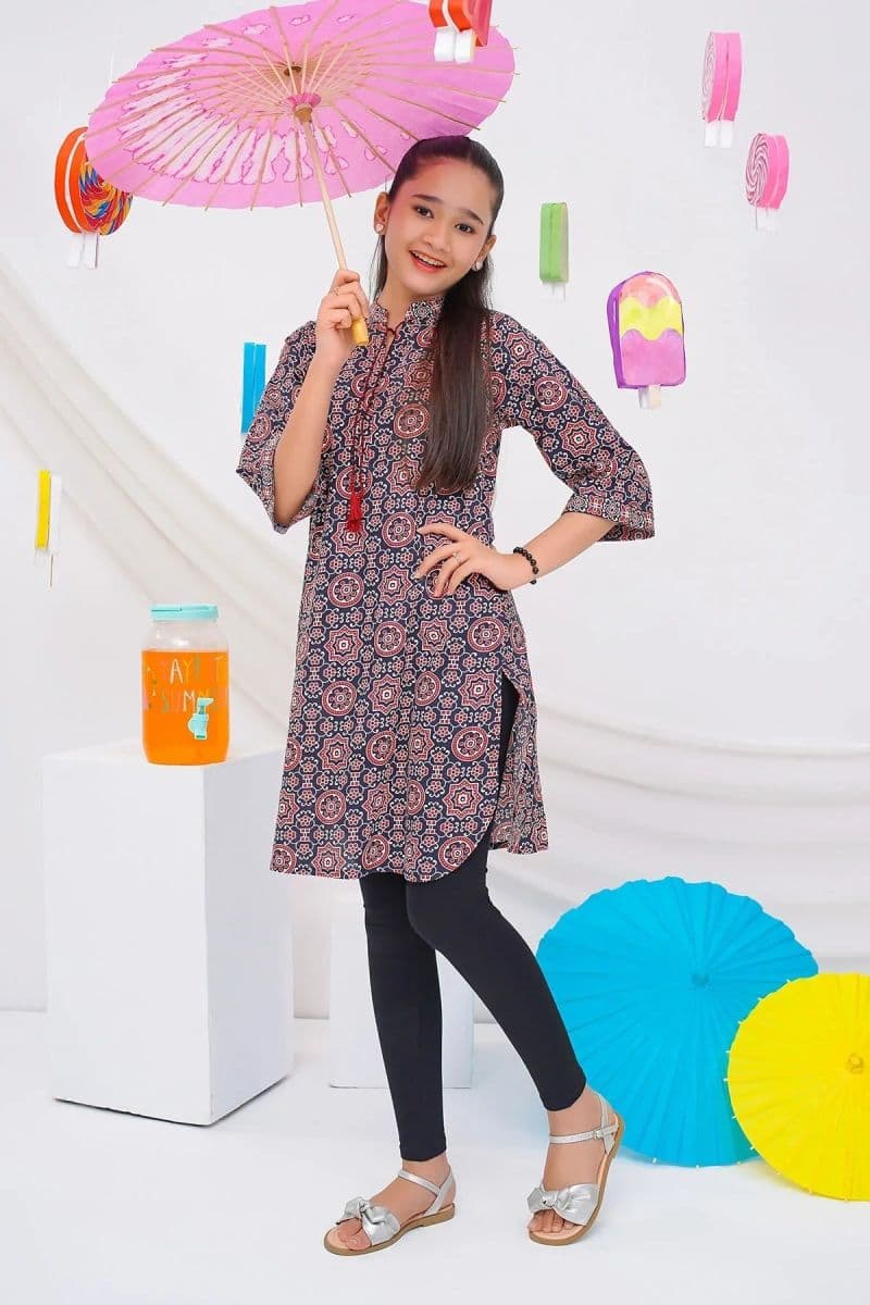 Cotton Lawn Digital Printed Kurta