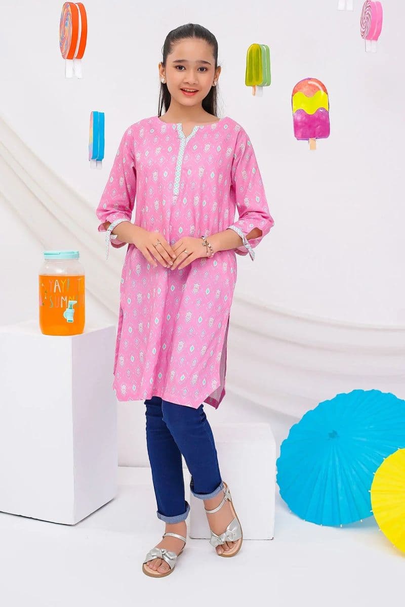Cotton Lawn Digital Printed Kurta thumbnail