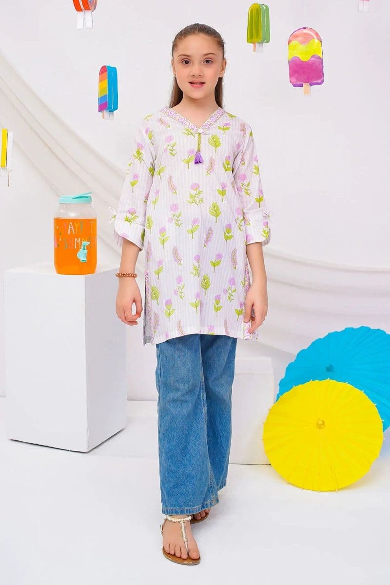 Cotton Lawn Digital Printed Kurta
