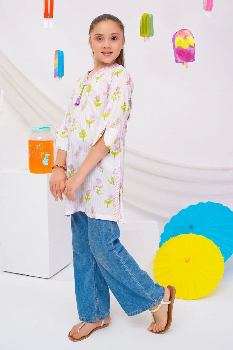 Cotton Lawn Digital Printed Kurta