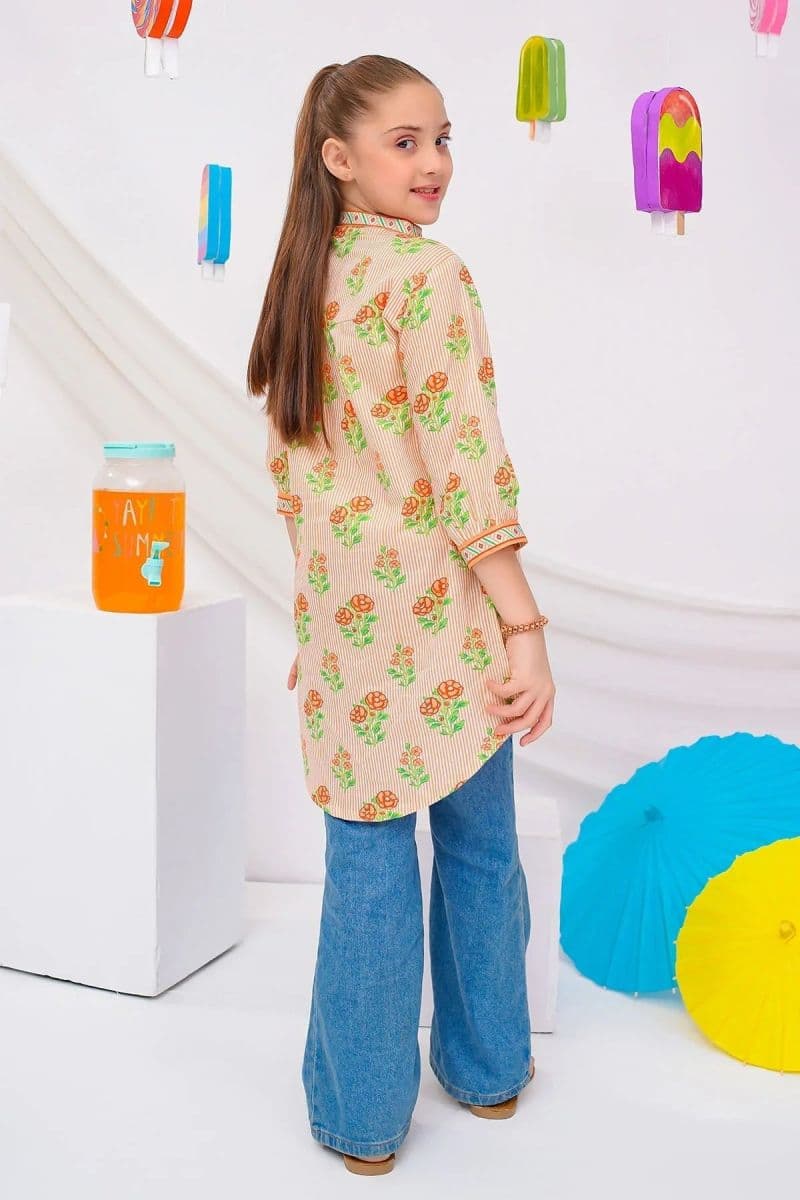 Cotton Lawn Digital Printed Kurta