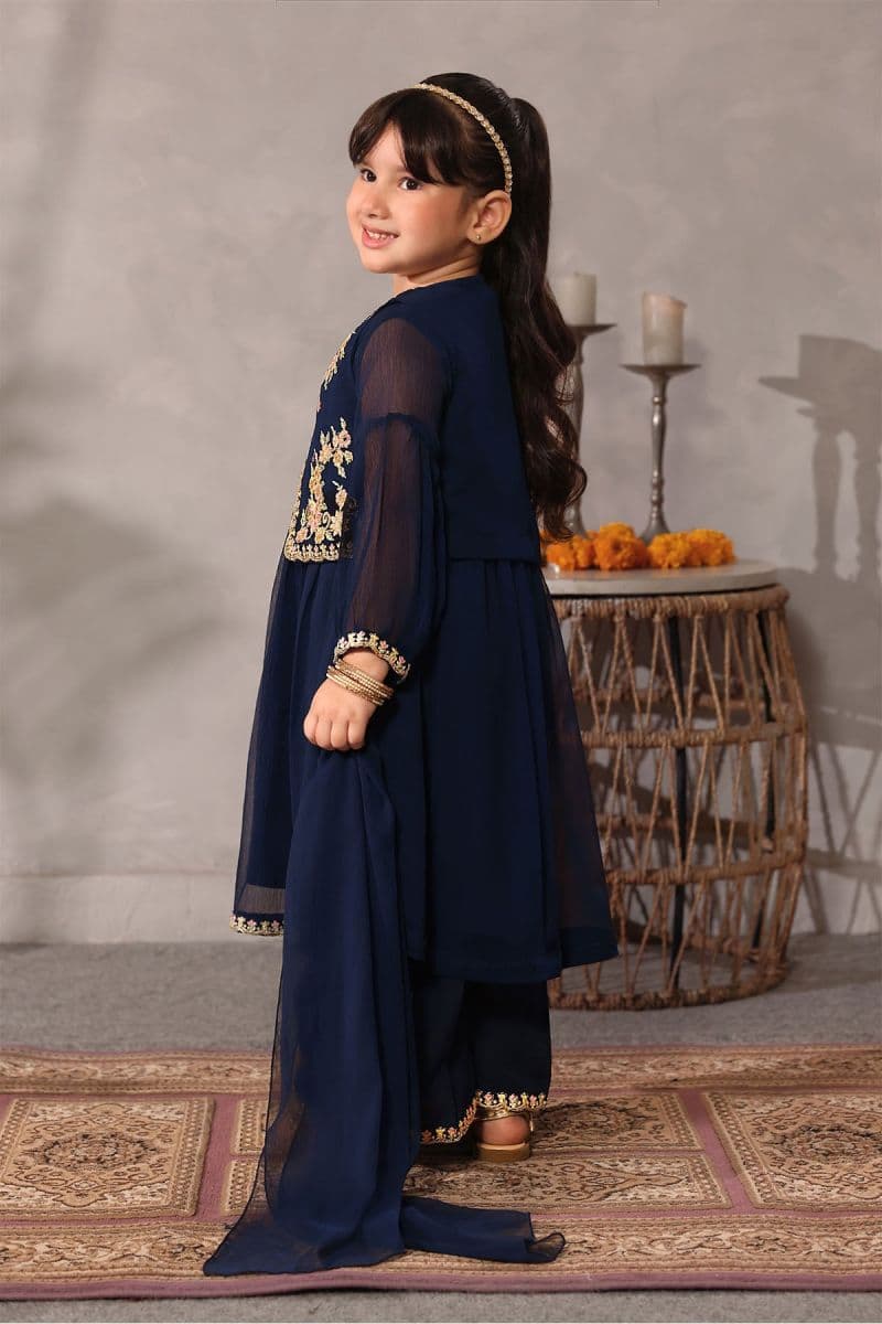 Chiffon Embroidered 3 Pc Suit thumbnail
