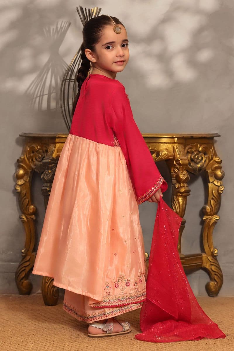 Cotton Silk Embroidered 3 Pc Suit