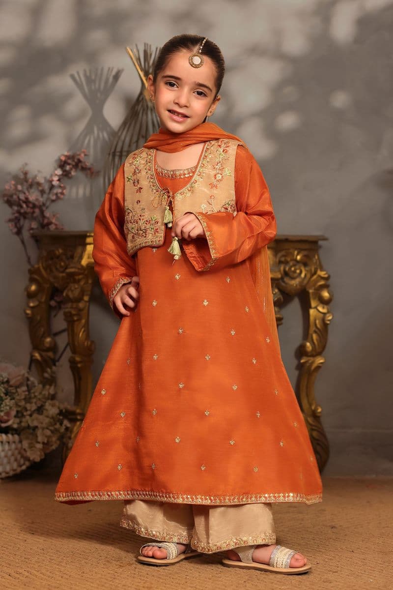 Cotton Silk Embroidered 3 Pc Suit