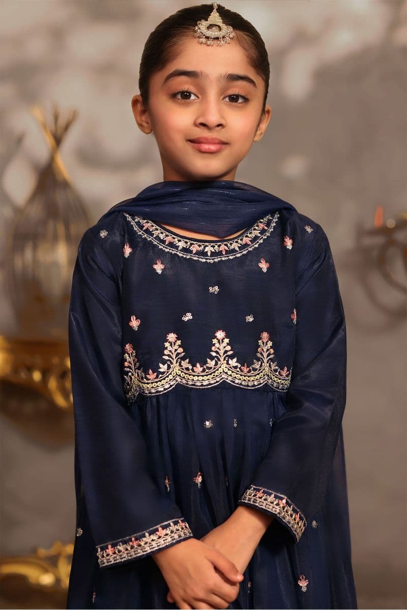 Cotton Silk Embroidered 3 Pc Suit