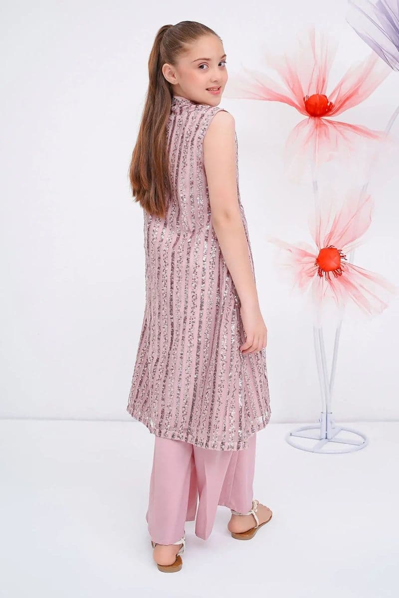 Sequence Net Embroidered 2 Pc Suit thumbnail