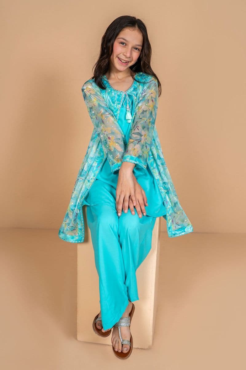Net Printed 2 Pc Suit thumbnail
