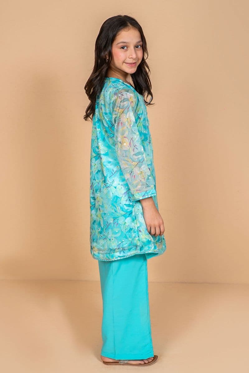 Net Printed 2 Pc Suit thumbnail