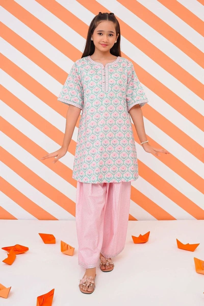 Cotton Lawn Digital Printed 2 Pc Suit thumbnail