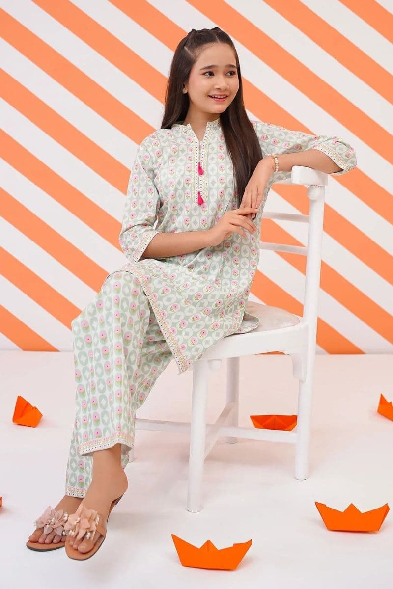 Cotton Lawn Digital Printed 2 Pc Suit thumbnail