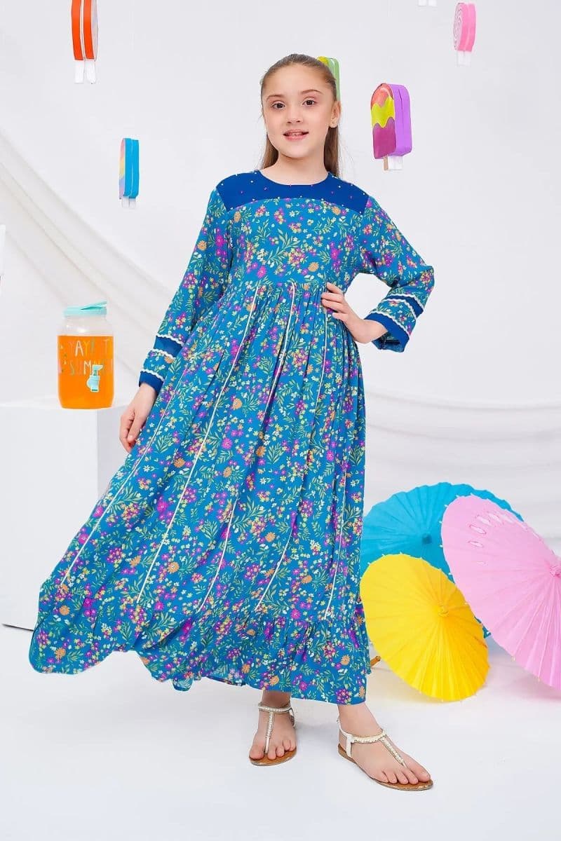 Boski Linen Printed Dress thumbnail