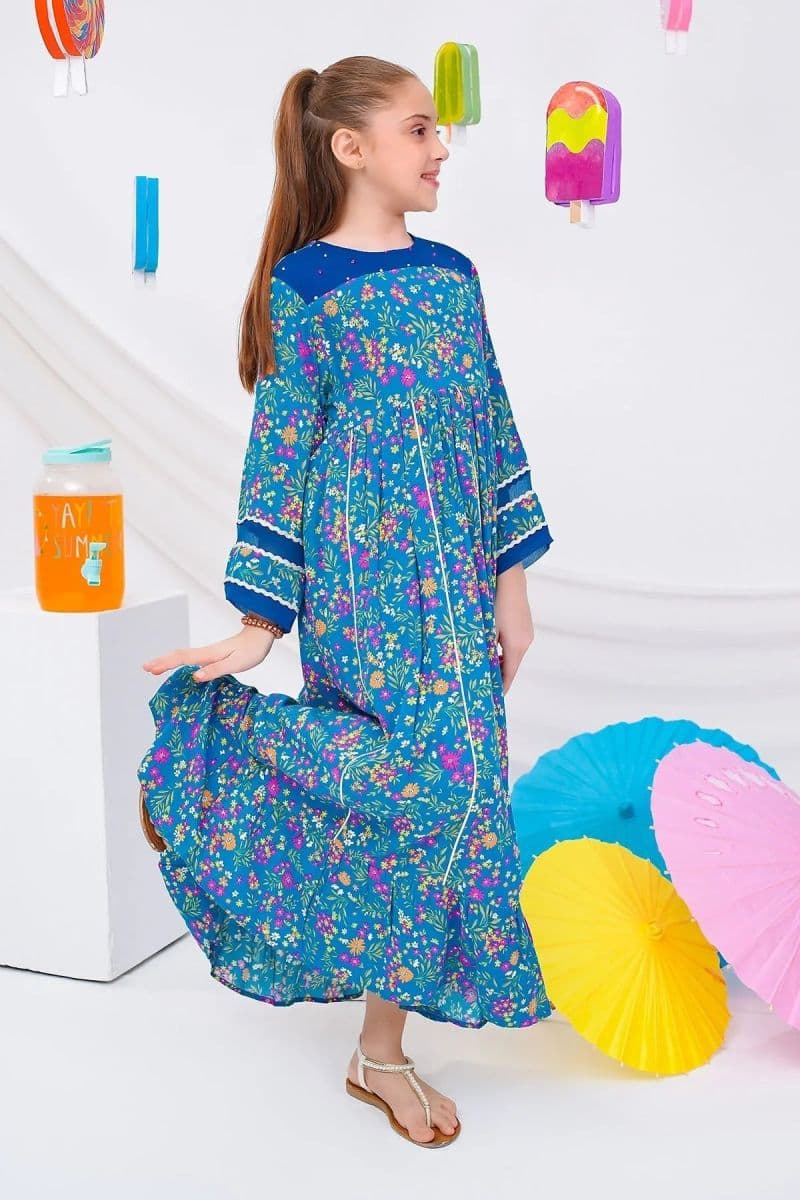 Boski Linen Printed Dress thumbnail