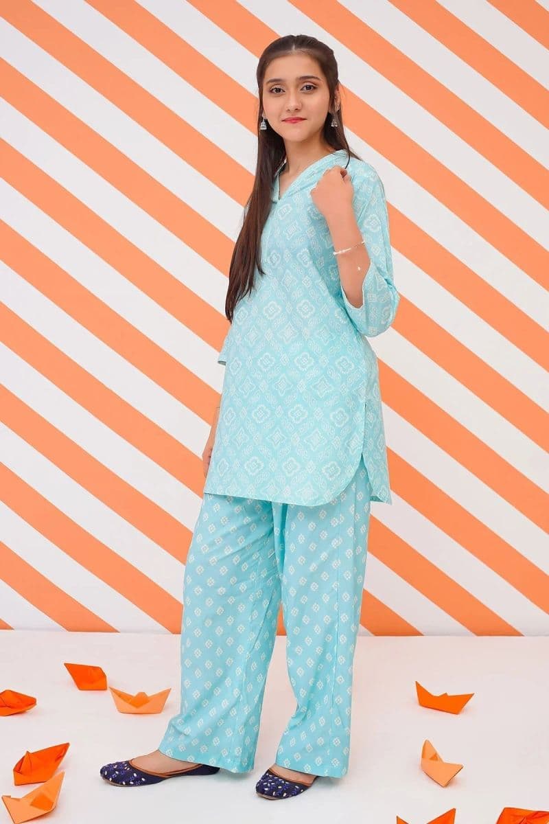 Cotton Lawn Digital Printed 2 Pc Suit thumbnail