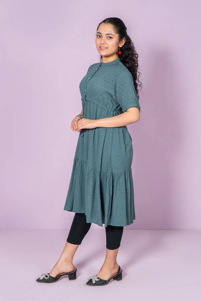 Cotton Broschia Dress thumbnail