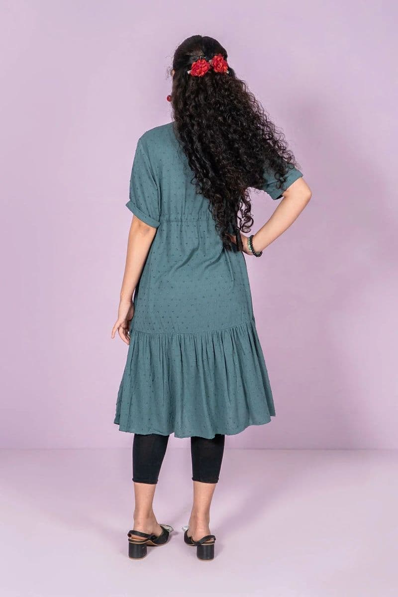 Cotton Broschia Dress thumbnail