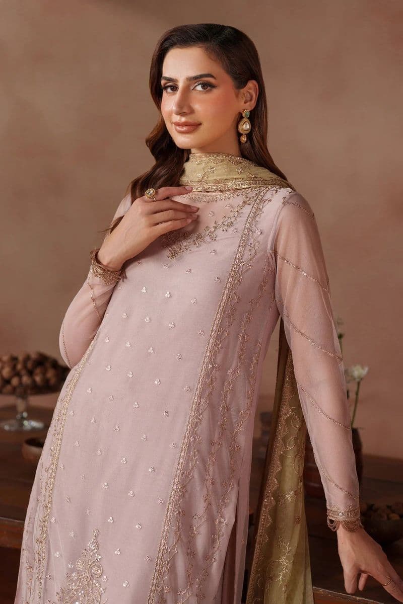Embroidered Raw Silk Unstitched Suit (MUF-06) thumbnail