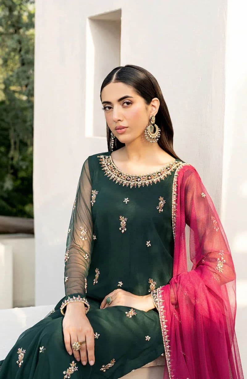 Raw Silk Unstitched Suit (HW-03) thumbnail