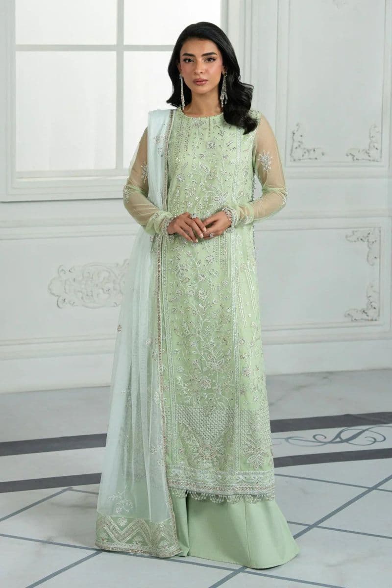 Embroidered Raw Silk Unstitched Suit (ZRI-04) thumbnail