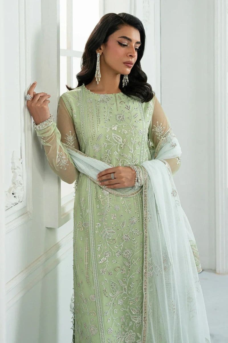 Embroidered Raw Silk Unstitched Suit (ZRI-04) thumbnail