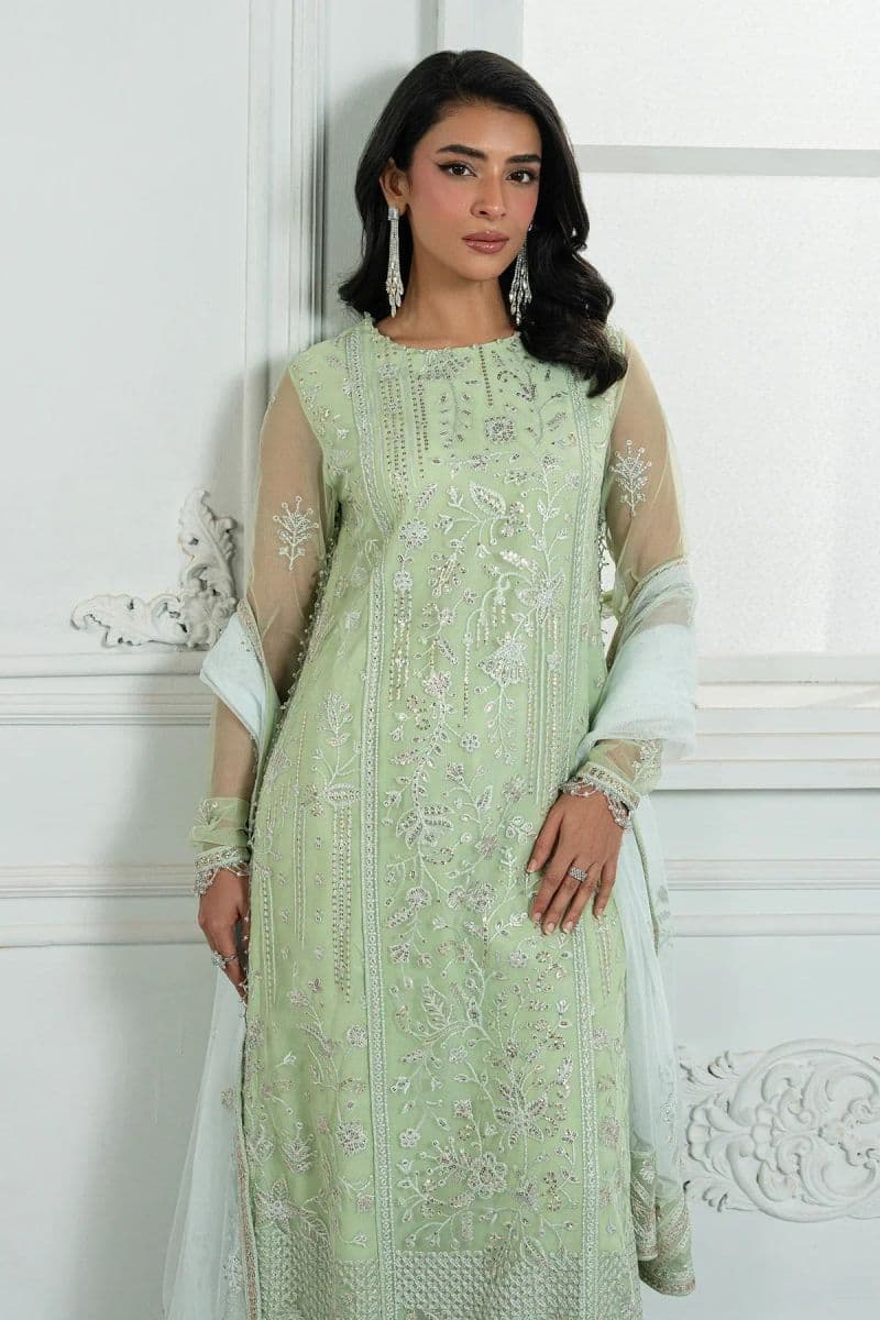 Embroidered Raw Silk Unstitched Suit (ZRI-04) thumbnail