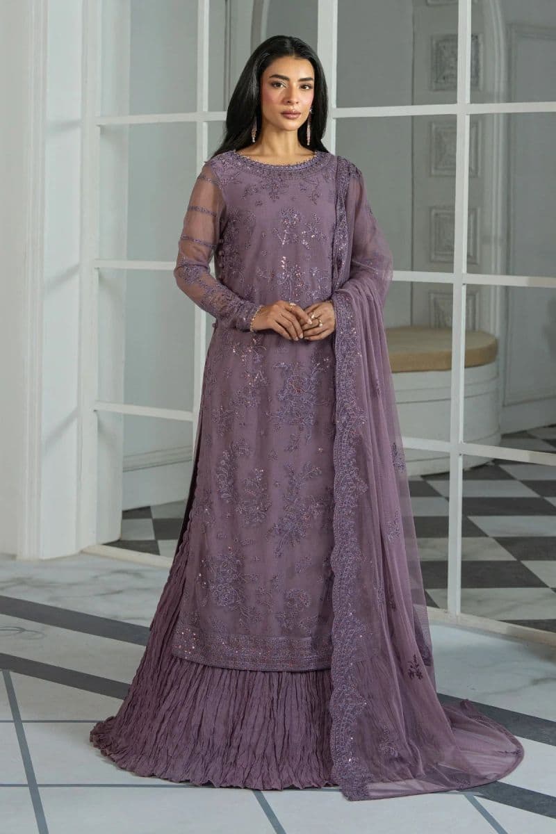 Embroidered Raw Silk Unstitched Suit (ZRI-03) thumbnail