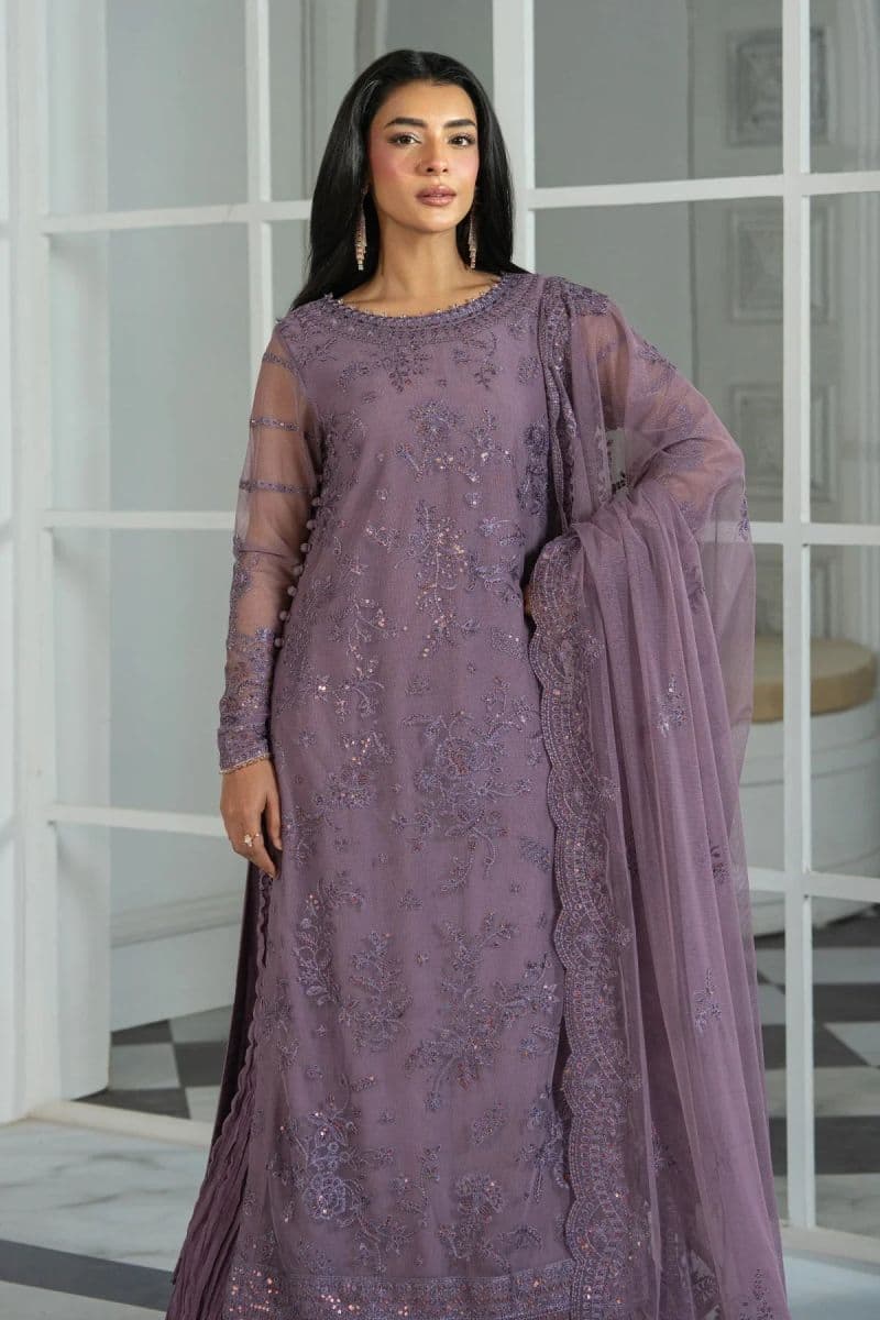 Embroidered Raw Silk Unstitched Suit (ZRI-03) thumbnail
