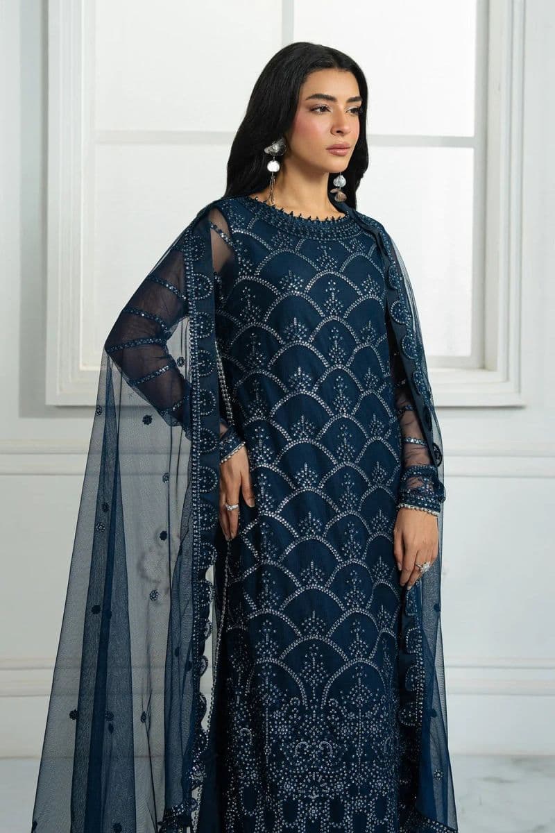 Embroidered Raw Silk Unstitched Suit (ZRI-02) thumbnail