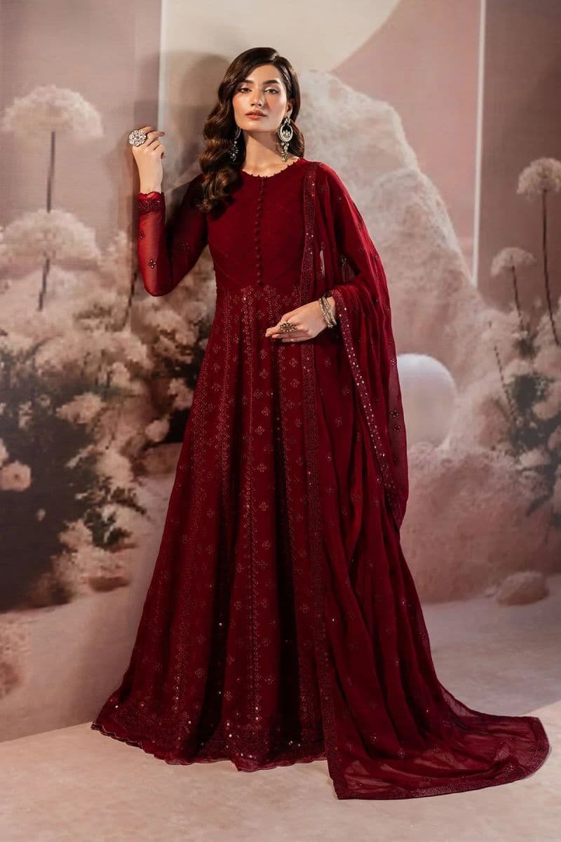 Embroidered Raw Silk Ready-to-Wear Suit (EMC-07) thumbnail