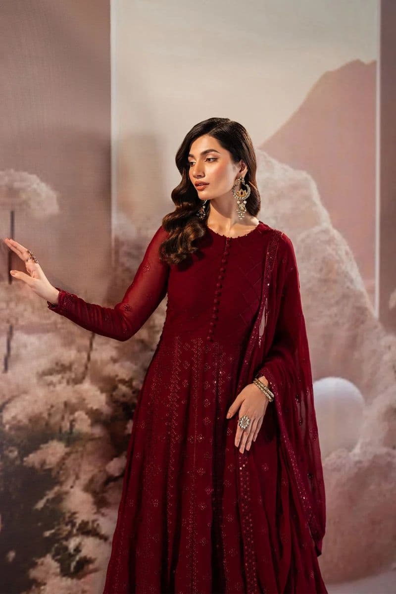 Embroidered Raw Silk Ready-to-Wear Suit (EMC-07) thumbnail