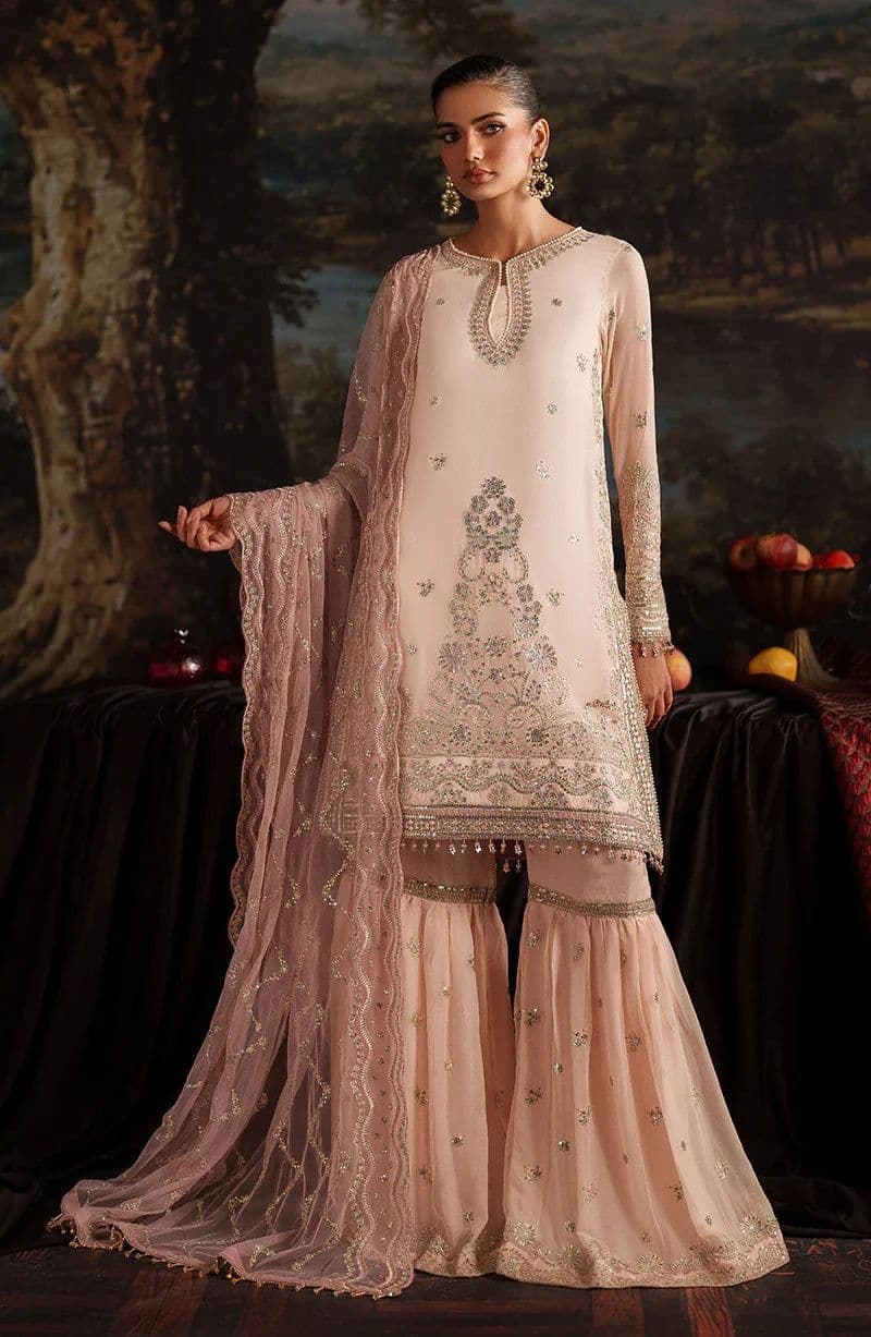 Embroidered Chiffon Unstitched Suit (PRC-08) thumbnail