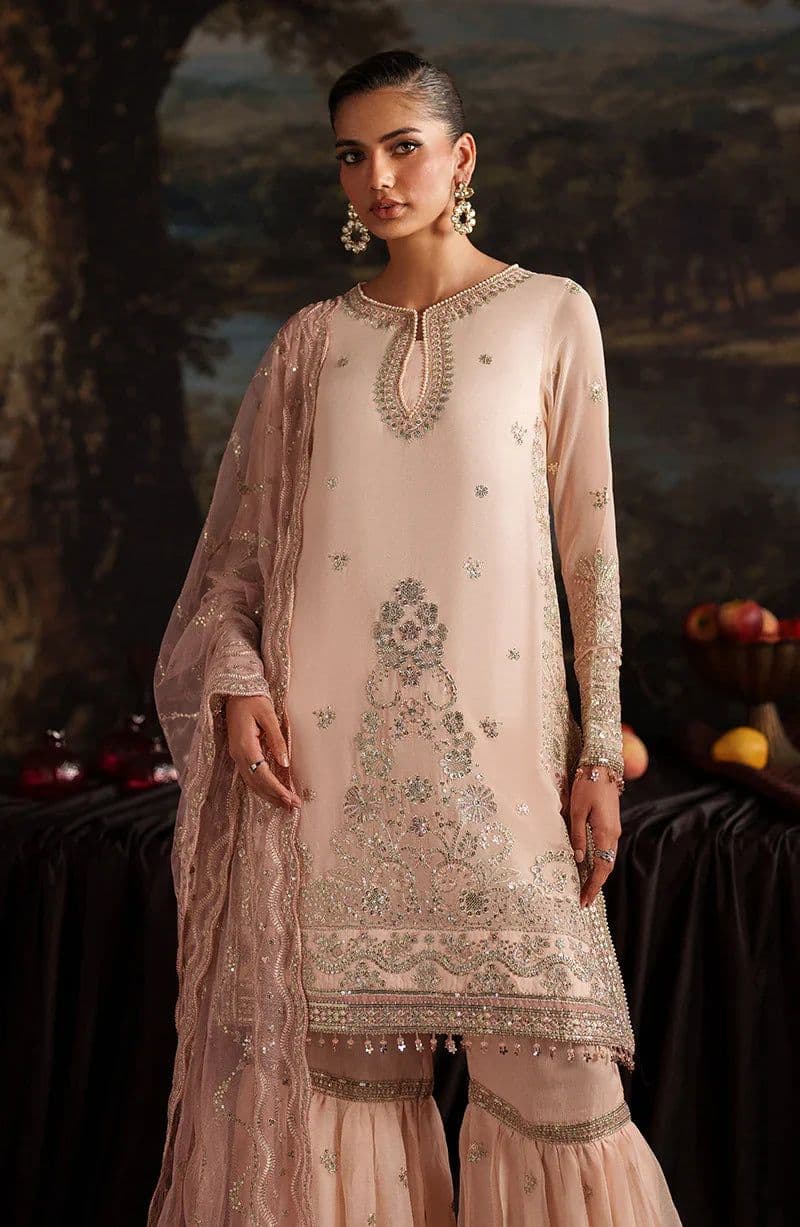 Embroidered Chiffon Unstitched Suit (PRC-08) thumbnail
