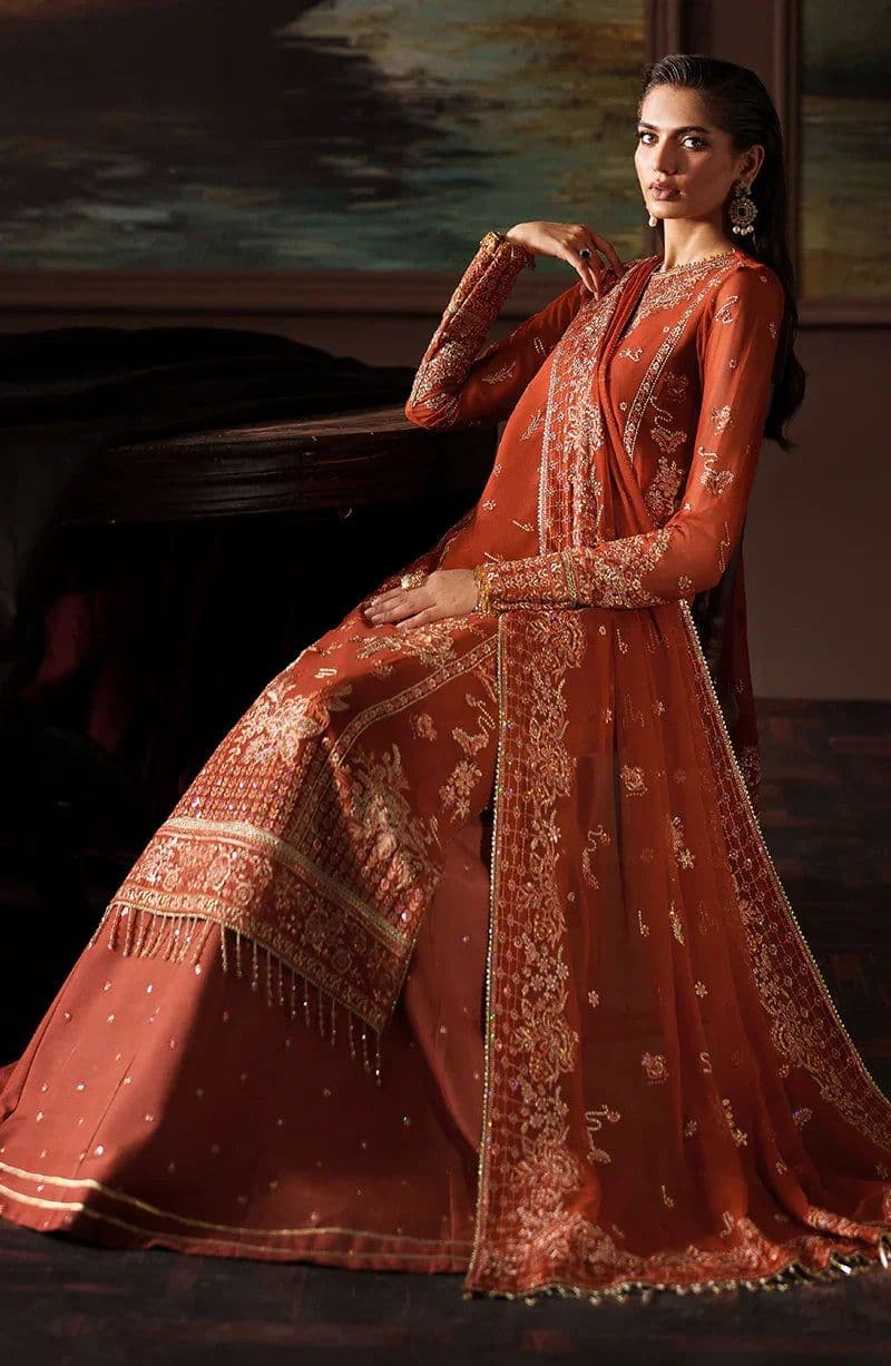Embroidered Raw Silk Unstitched Suit (PRC-07) thumbnail