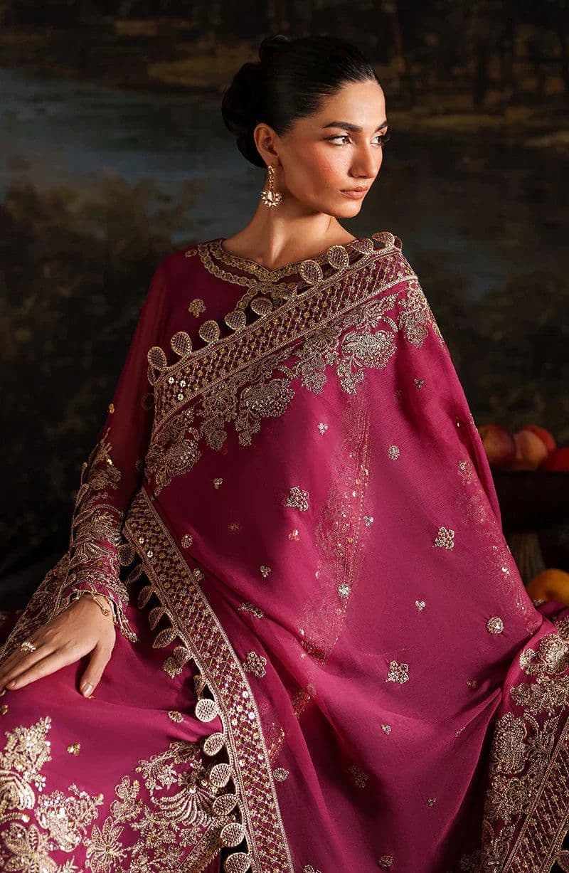 Embroidered Raw Silk Unstitched Suit (PRC-05) thumbnail