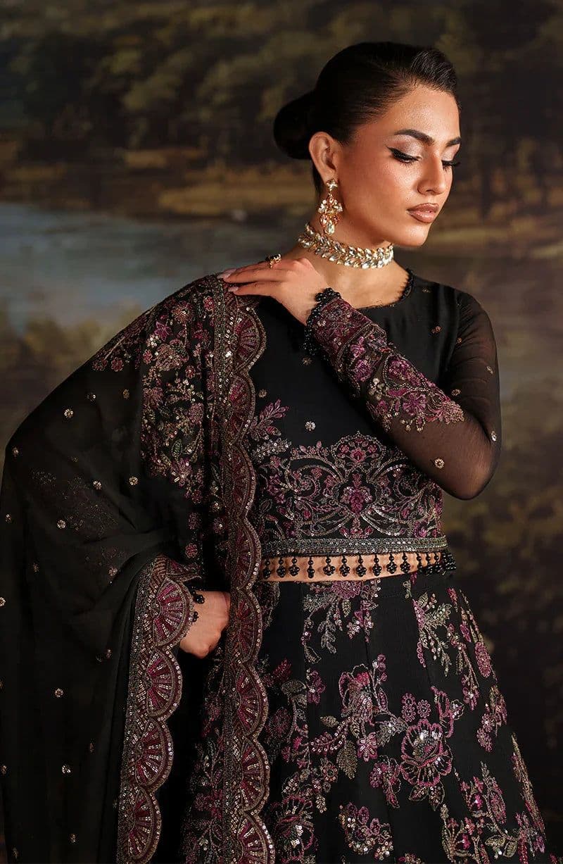 Embroidered Raw Silk Unstitched Suit (PRC-04) thumbnail