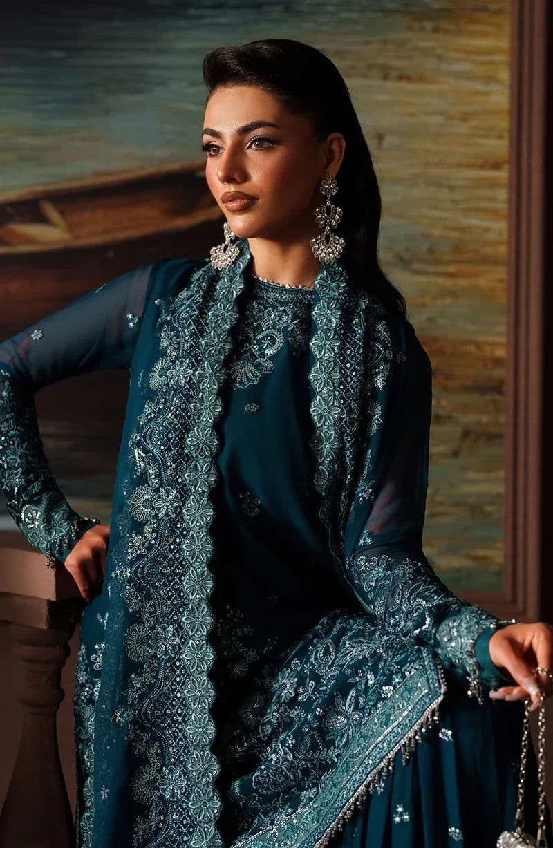 Embroidered Chiffon Unstitched Suit (PRC-03) thumbnail