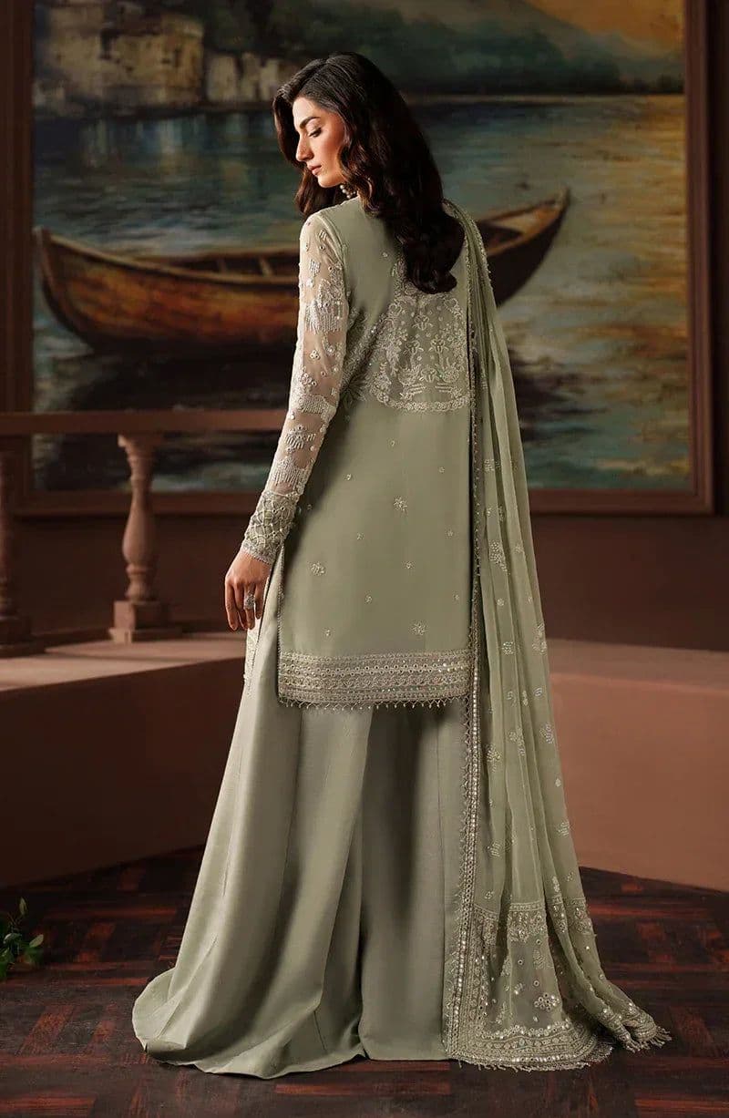 Embroidered Raw Silk Unstitched Suit (PRC-02) thumbnail