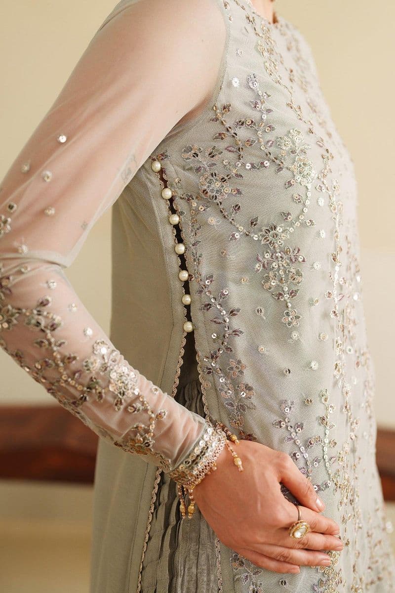 Embroidered Raw Silk Unstitched Suit (RFE-06) thumbnail