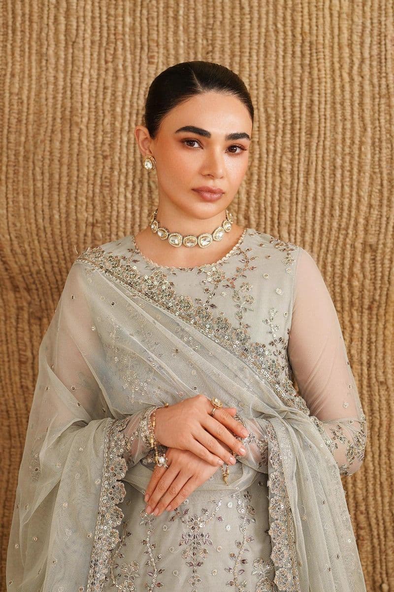Embroidered Raw Silk Unstitched Suit (RFE-06) thumbnail