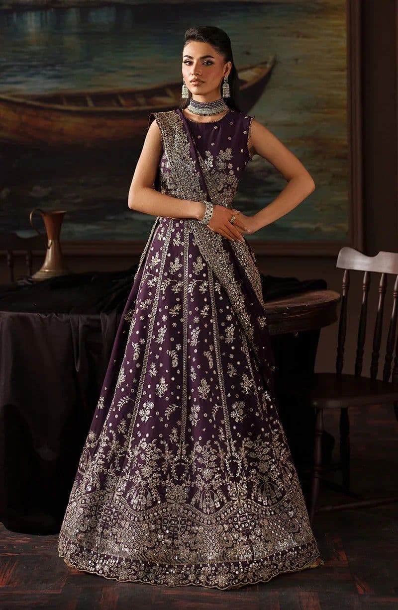Embroidered Raw Silk Ready-to-Wear Suit (PRC-01) thumbnail