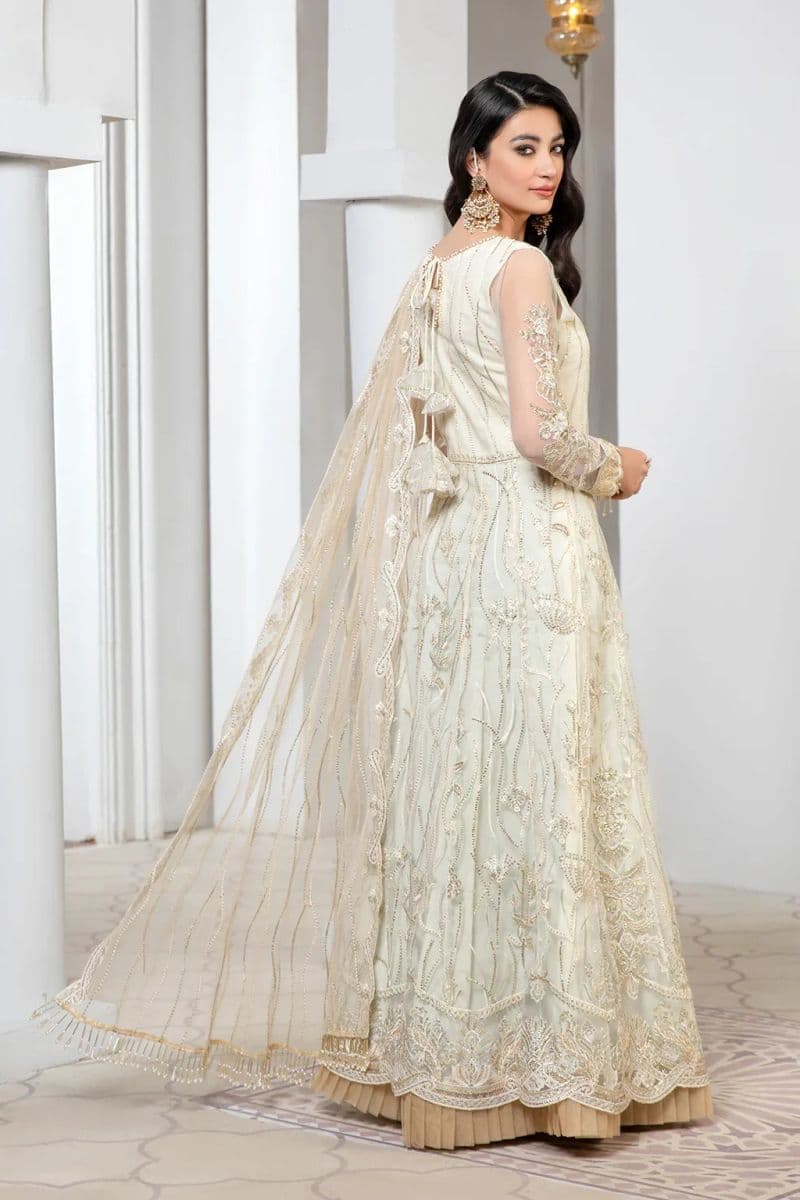 Embroidered Raw Silk Unstitched Suit