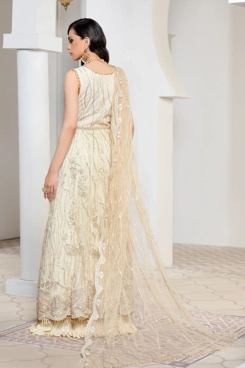 Embroidered Raw Silk Unstitched Suit