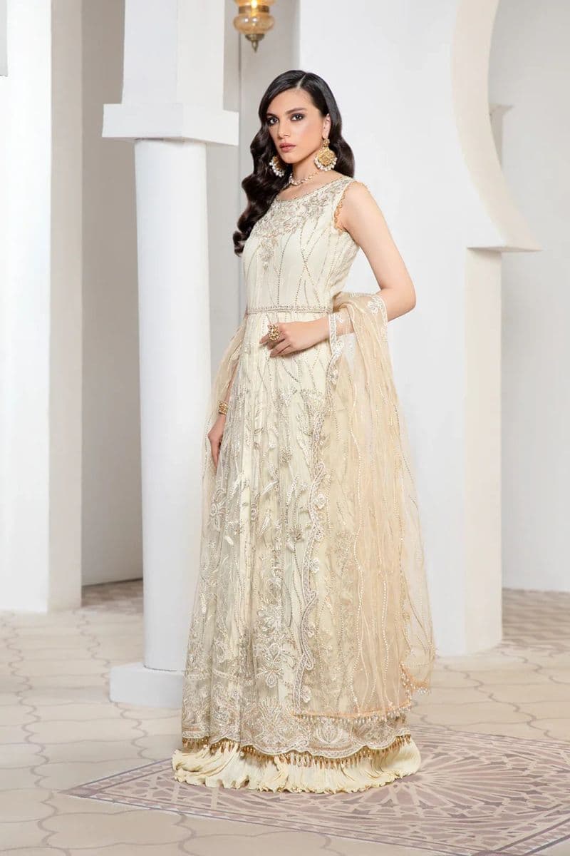 Embroidered Raw Silk Unstitched Suit