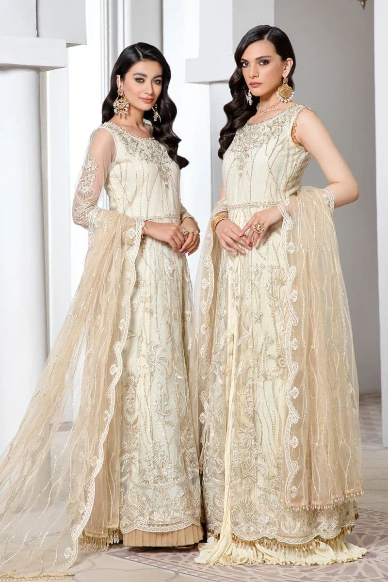 Embroidered Raw Silk Unstitched Suit