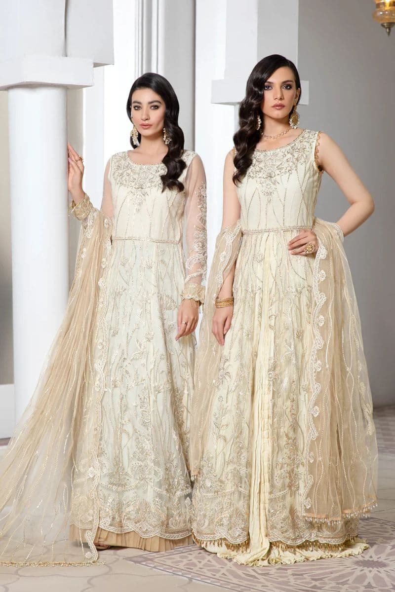 Embroidered Raw Silk Unstitched Suit