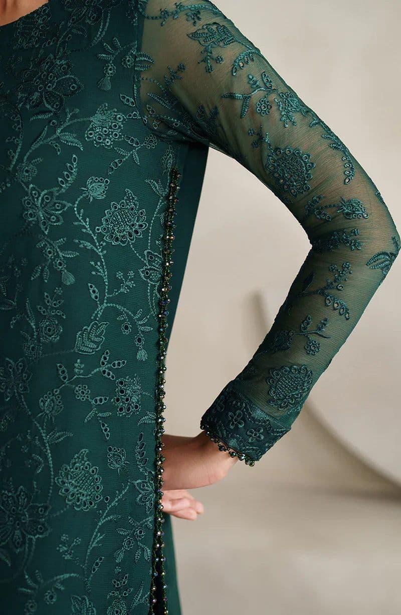 Embroidered Raw Silk Unstitched Suit (MT-06) thumbnail